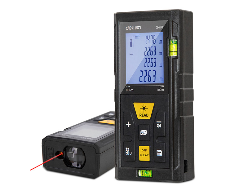 得力工具DL4171激光测距仪100m